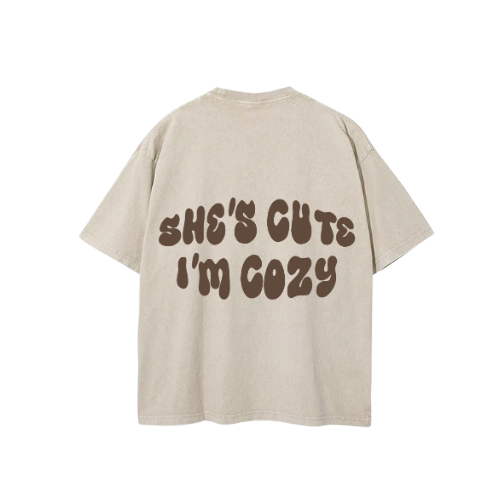 "She's Cute, I'm Cozy" Men's Tee