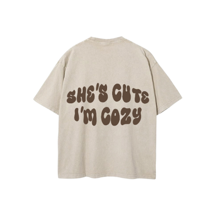 "She's Cute, I'm Cozy" Men's Tee